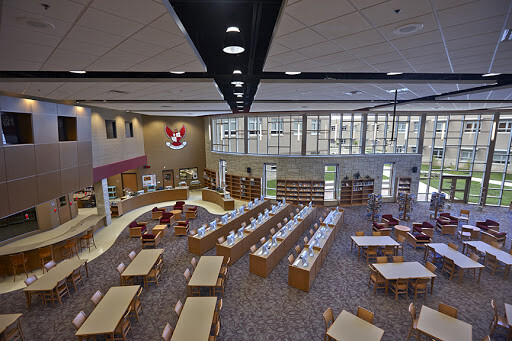 George Rogers Clark High School library