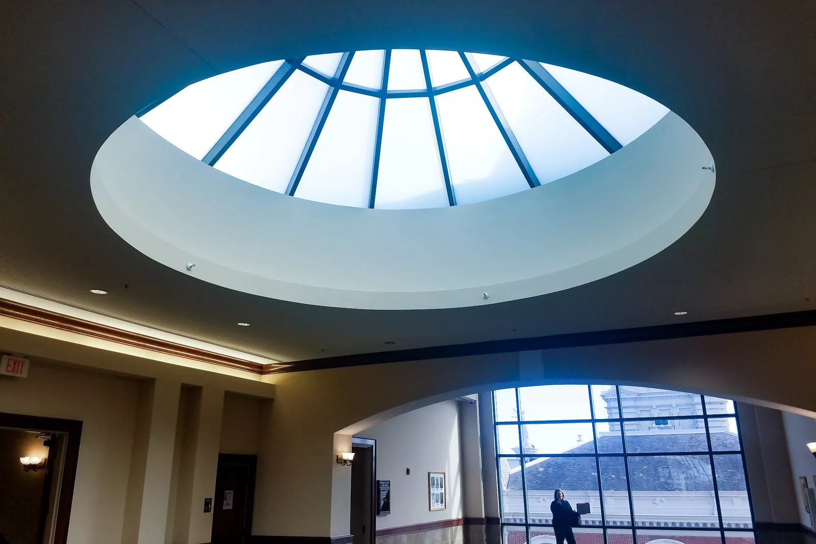 Montgomery County courts skylight interior